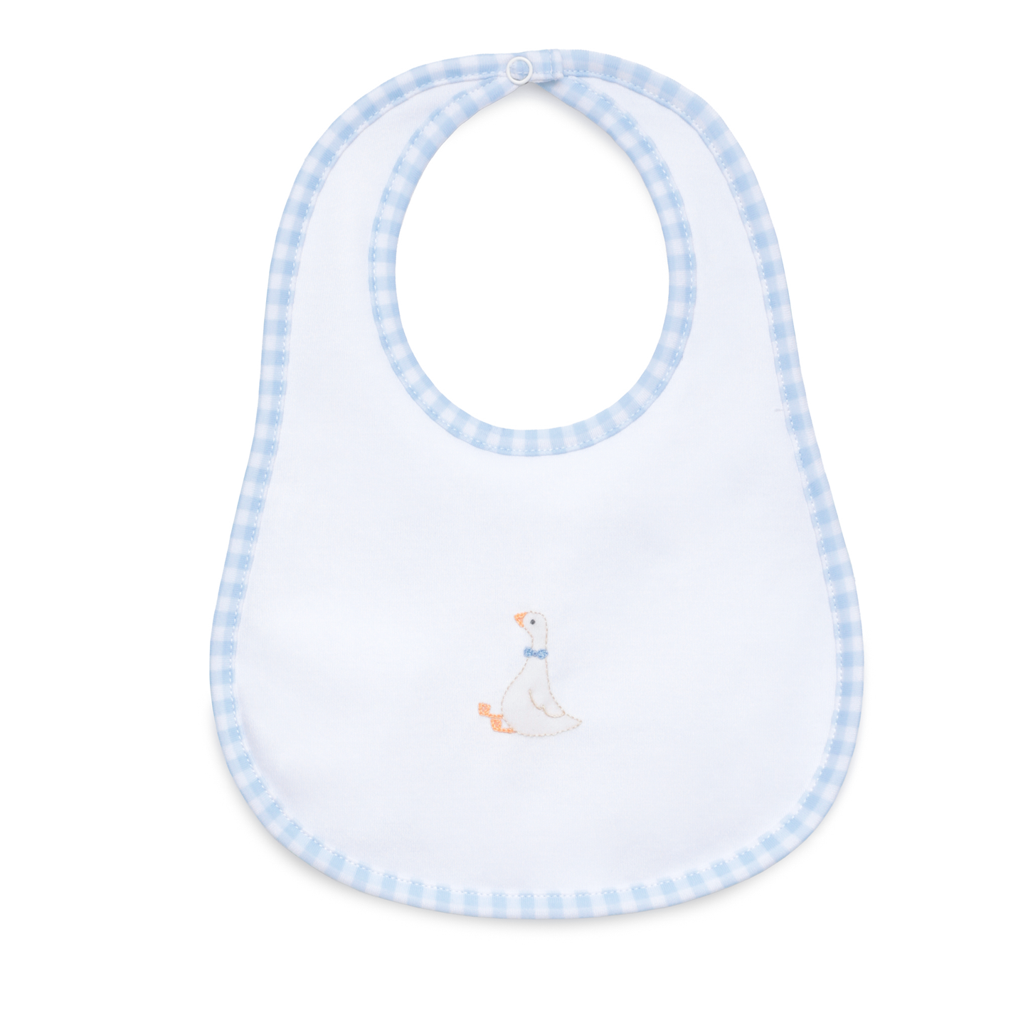 Silly Goose Bib - Light Blue