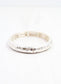 Tandy Hammered Stretch Bracelet, Worn Silver