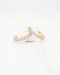 Holdenville Crystal Hoop Earring Gold