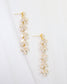 Santa Fe Crystal Dangle Earring WR Gold