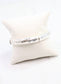 Tandy Hammered Stretch Bracelet, Worn Silver