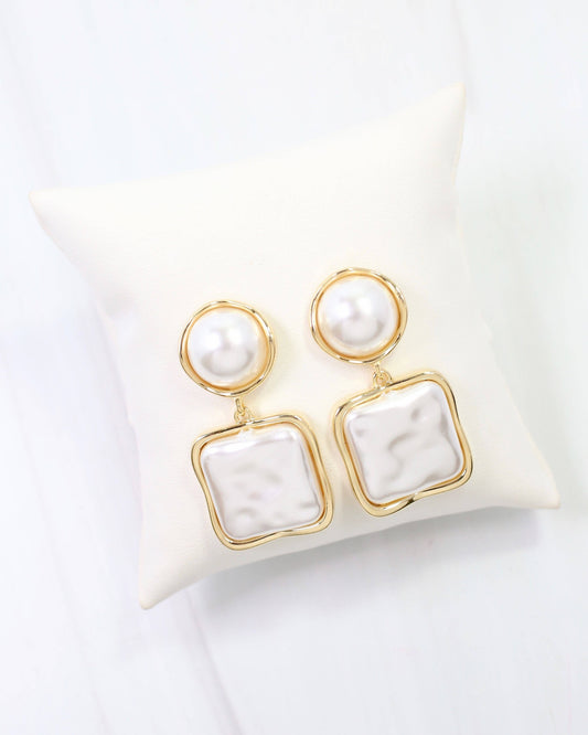 Richmond Pearl Drop Earring